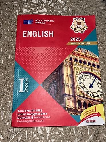 Velosiped ehtiyyat hissələri: Məhsul: DİM “English 2025 – Test Toplusu”, I hissə Xüsusiyyətlər: - — 1