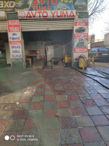 xırdalanda obyekt icarə: Həzi Aslanov metrosunun yaxınlığında yol kənarı olan,moyka (1boksdu) — 15