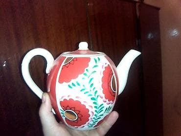 çay dəsmalları: Guzgulu caynik hec islenmeyib — 2