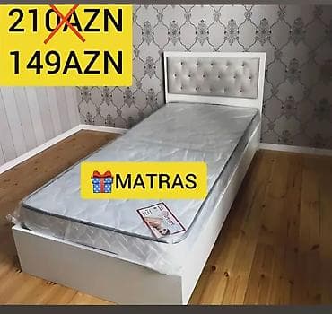 Ev və bağ: Məhsul: Tək nəfərlik matras - Ölçü: standart tək nəfərlik çarpayı — 1