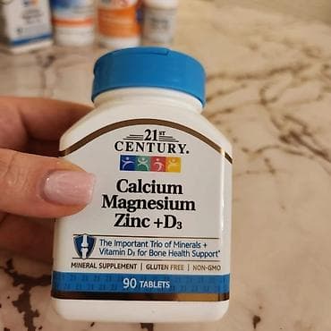 the north: 21st Century Calcium Magnesium Zinc + D3 – mineral kompleksi - — 1