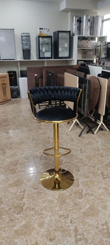 nil group: Mətbəx üçün, Yeni, rəng - Qara Stul — 1