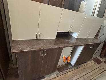 Mətbəx mebeli: SAMİRƏ 🦋 Metbex mebeli tezedi Olcusu 225sm Qiymet 250 manat Unvan — 1