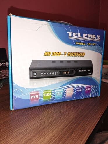 sahil tv: Telemax reserver, hdtv i̇şlək vəziyyətdə 👍 "telemax model tm-07" — 2