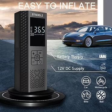 STSCELZ Portativ Smart Nasos (Power Bank və LED İşıqlandırma) — 3