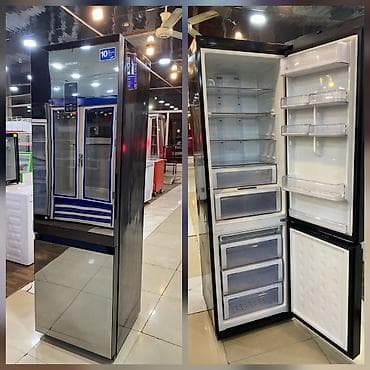 soyudcu: 2 qapılı Samsung Soyuducu Satılır, rəng - Gümüşü — 1