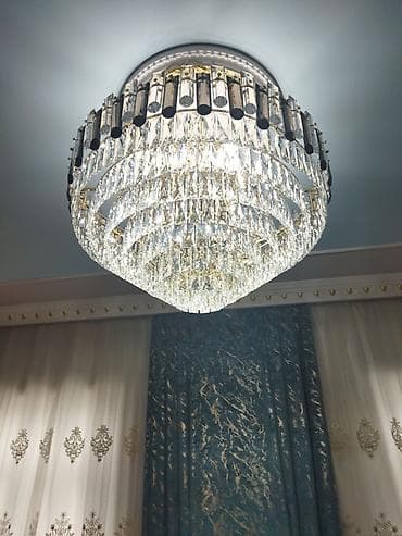 daw yunu: Çılçıraq, 10 və daha çox lampa, Xrustal — 3