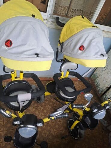 купить велосипед бу: İşlənmiş Üç təkərli Uşaq velosipedi 12", Ünvandan götürmə — 2