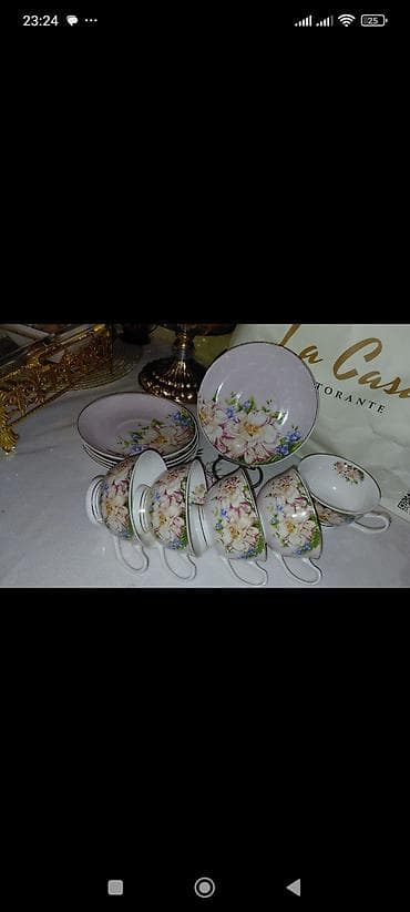 nabor dəsti: Məişət qab-qacaq dəsti – klassik və kolleksiya üçün uyğun - — 6