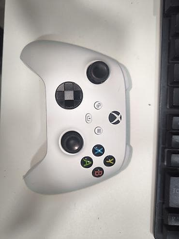 korpuslar: Xbox Wireless Controller (Ağ rəng) Orijinal, 2ci əl, az istifadə — 1