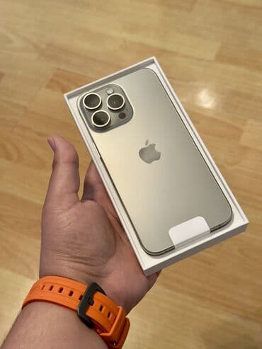 Çəngəllər: IPhone 15 Pro Max, 256 GB, Natural Titanium — 9