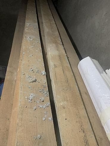 Taxta şüələr – ölçüləri və detalları - Material: iynəyarpaqlı ağac