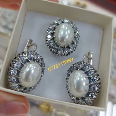 halqa sirqalar: В комплекте: Кольцо, Серьги, Серебро — 2