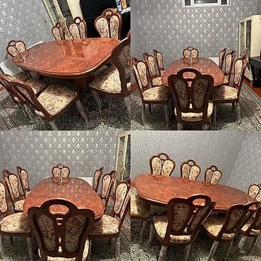 ustular: Acilan masa+8 stulla birge 550 azn.Unvan Suraxanı.Tam ideal (Gülü) — 1