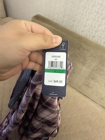 Рубашки: Мужская рубашка, Tommy Hilfiger, L — 2