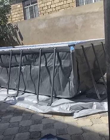 Karkas hovuzları: Intex karkaslı həyətyanı hovuz dəsti. İkinci əl 549x274x132 sm 3 ay — 2