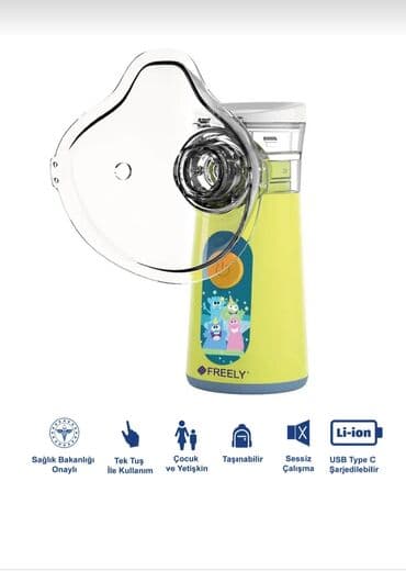 inqalasiya aparati qiymeti: Məhsul: FREELY Mesh Nebulizer Qiymətə metrolara çatdırılma daxildir — 3