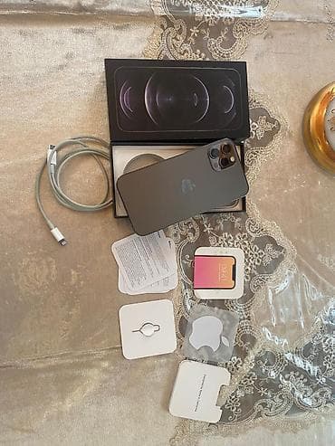 azercell modem satilir: IPhone 12 Pro, 128 GB, Graphite, Zəmanət, Simsiz şarj, Face ID — 2