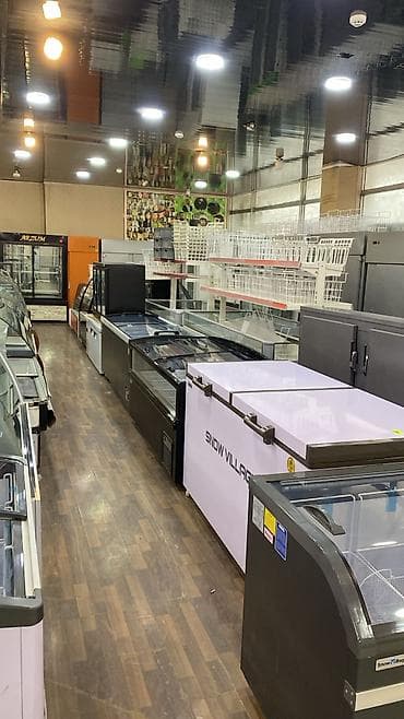 Промышленные морозильники: Mağaza və iaşə avadanlıqları – soyuducu və vitrinalar Təsvir: - — 2