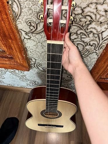 akustik gitara: Klassik gitara + yumşaq çanta (brend: Qte) - Korpus: klassik forma — 5
