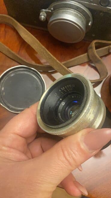 фотоаппарат зенит цена продать: Antikvar fotoaparat Zorkiy-C obyektiv industral.Луч61 işiq,əlave — 9