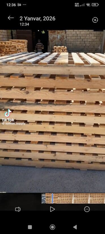 Jeep: Pallet, 1000 х 1200 sm, Kredit yoxdur — 3