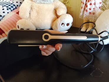 Tavalar: Saç ütüsü (düzləndirici) - Rəng: qara-qızılı - Keramika örtüklü — 5