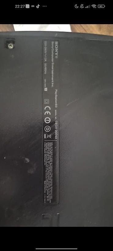 айфон 3: Sony PlayStation 3 (PS3) Slim oyun konsolu Komplekt: - PS3 Slim — 6