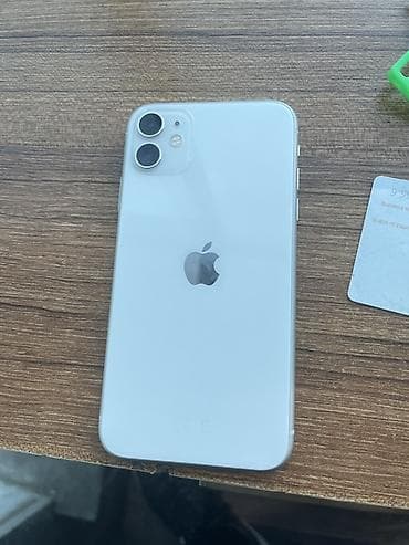 20 manata telefonlar: IPhone 11, Ağ, Qırıq — 2