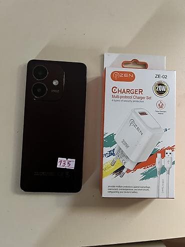 oppo a31: Oppo A3x, 256 GB, rəng - Qəhvəyi, Barmaq izi, Face ID — 6
