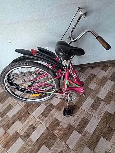 kreditlə velosiped satışı: İşlənmiş Şəhər velosipedi Stels, 24", sürətlərin sayı: 1, Ünvandan götürmə — 6