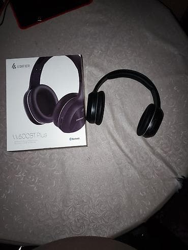 p47 qulaqlıq: Yeni Simsiz (Bluetooth) Qulaqcıqlar, Edifier, rəng - Qara — 1