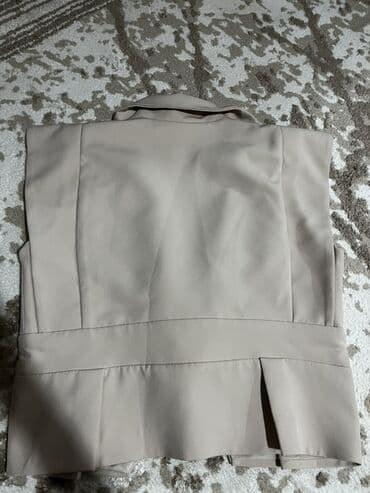 kürk jilet: Jilet, L, rəng - Bej — 3