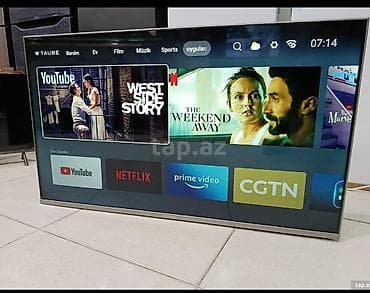 Nigar💚
Tv taube 82 ekran smart wifi 200 man tam işlək unvan. Biləcəri