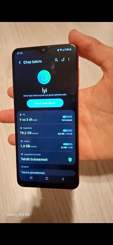 iphon 7 plus: Samsung Galaxy A12, 128 GB, rəng - Qırmızı, İki sim kartlı — 6