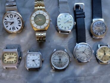 Eynəklər: İşlənmiş, Qol saatı — 8