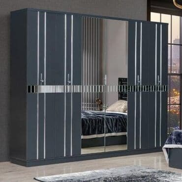 Yeni, Açılan, 6 qapı Düz dolab, Qarderob, paltar dolabı, Türkiyə lalafo.az -da Yeni, Açılan, 6 qapı Düz dolab, Qarderob, paltar dolabı, Türkiyə