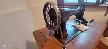 məişət texnikası: 🧵 Antik Singer tikiş maşını – 1916-cı il istehsalı | Orijinal | İşlək — 6