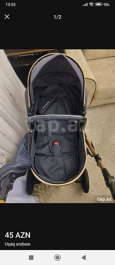 Uşaq arabaları: Çıxarıla bilən beşikli araba, Bebeto — 1