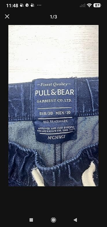 nike şalvar: Cins şalvar, PULL&BEAR, M — 9