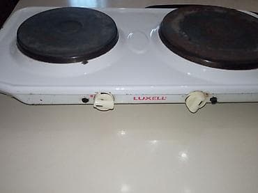 Elektrik sobası Stolüstü, 2 gözlü, Təmirə ehtiyacı var