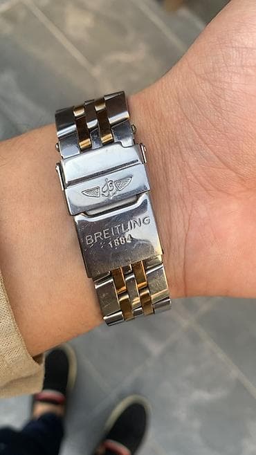 Qol saatları və aksesuarlar: Qol saatı, Breitling, rəng - Gümüşü — 2