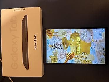 Samsung Galaxy Tab A9 planşet - Model: Galaxy Tab A9 - Rəng: Qara