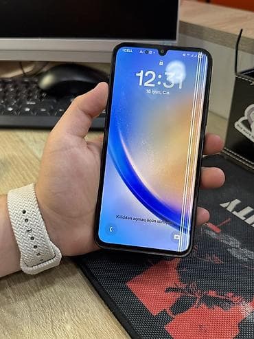 philips xenium 9@9d: Samsung Galaxy A34 5G, 128 GB, rəng - Qara, Sensor, Barmaq izi, İki sim kartlı — 3