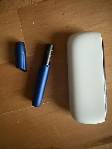 vilur dest: IQOS tütünü qızdıran cihaz dəsti - Rəng: mavi tutacaq (holder) və ağ — 1