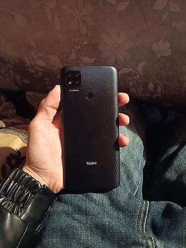 Redmi 9C, 128 GB, rəng - Qara, Barmaq izi