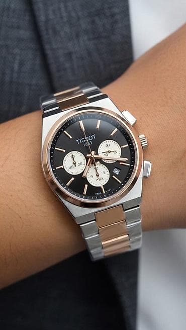 rus saati: Qol saatı, Tissot, rəng - Qızılı — 2