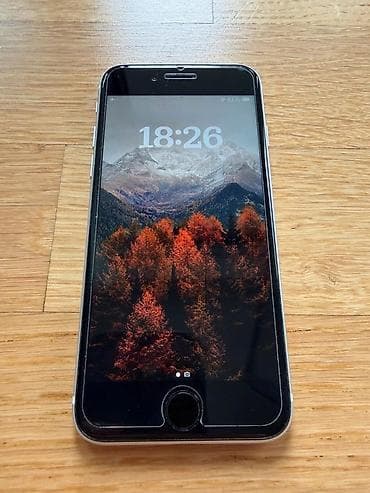 iphone 12 bakida: IPhone SE 2022, 64 GB, Ağ, Barmaq izi — 1