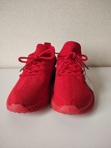 ağ krasovka: Ölçü: 37, rəng - Qırmızı, Yeni — 5