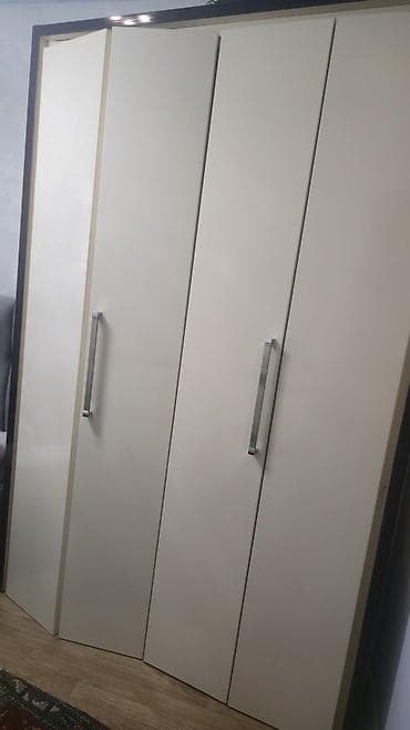 4 qapılı, Bej, Digər material, Açılan, Düz dolab — 7